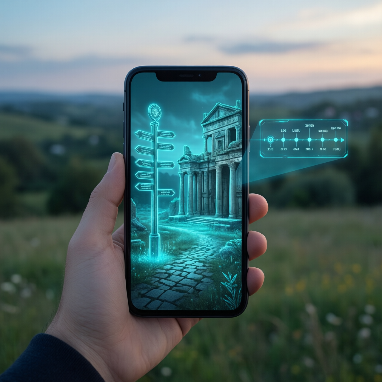 AR Trail Example